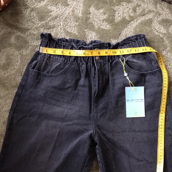 Paper bag waist jeans - Picture 3 of 7